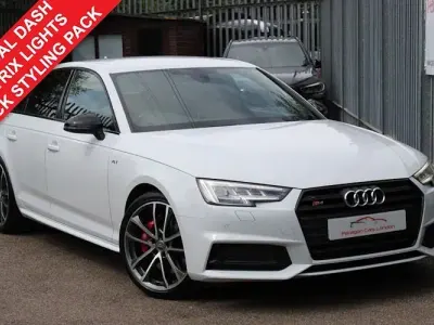 Used Audi S4 Design 354 HP (260 kW) 2017 White Sedan
