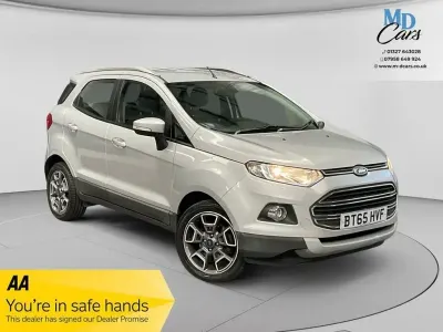 Used Ford Ecosport Titanium 125 HP (91 kW) 2015 Silver SUV