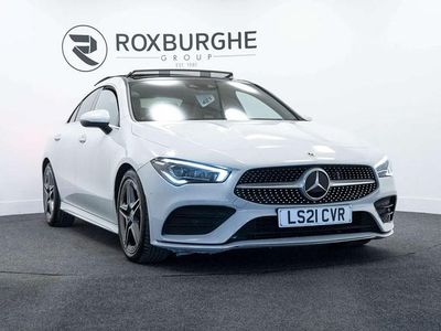 Used Mercedes CLA180 AMG Line Premium Plus 136 HP (100 kW) 2021 White Sedan