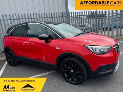 Used Vauxhall Crossland X S 130 HP (95 kW) 2018 Red SUV