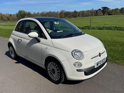 Used Fiat 500 Lounge 69 HP (50 kW) 2013 White Hatchback
