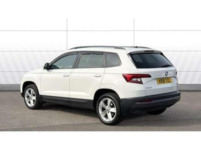 Used Skoda Karoq SE 116 HP (85 kW) 2018 White SUV