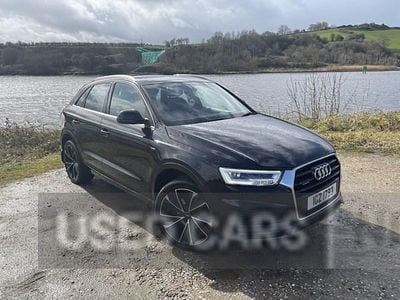 Used Audi Q3 S-Line 150 HP (110 kW) 2017 Black SUV