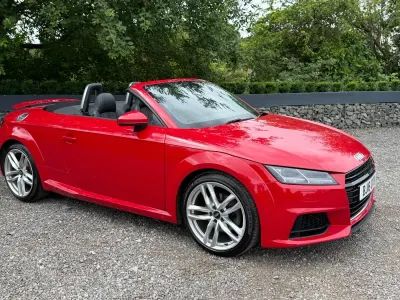 Used Audi TT Roadster S-Line 2016 Red Cabriolet