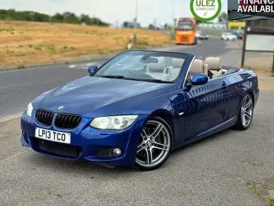 Used BMW 335 Cabriolet M Sport 306 HP (225 kW) 2013 Blue Cabriolet