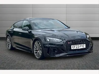 Usado Audi RS5 Advanced 450 CV (330 kW) 2023 Negro Coupe