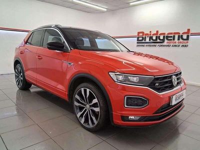 Używany VW T-Roc R-line 150 KM (110 kW) 2020 Czerwony SUV