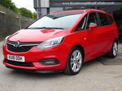 used Vauxhall Zafira 1.4 SRI NAV 5DR MPV