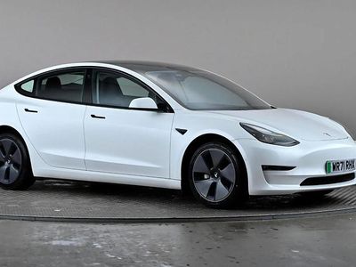 Used Tesla Model 3 Long Range AWD 258 kW (351 HP) 2021 White Sedan