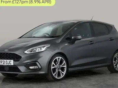 Used Ford Fiesta ST-Line X 125 HP (91 kW) 2021 Grey Hatchback