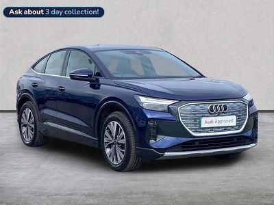 Used Audi Q4 Sportback e-tron Sport 210 kW (286 HP) 2025 Blue SUV