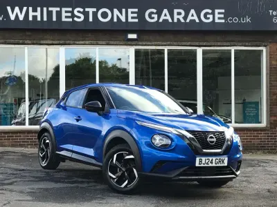 Used Nissan Juke N-Connecta 114 HP (83 kW) 2024 Blue SUV
