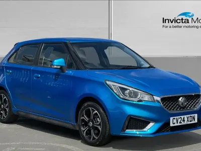 Used MG MG3 Exclusive 105 HP (77 kW) 2024 Blue Hatchback