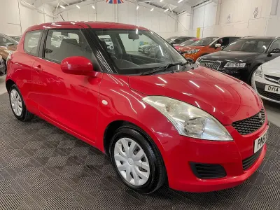 Used Suzuki Swift 94 HP (69 kW) 2011 Red Hatchback