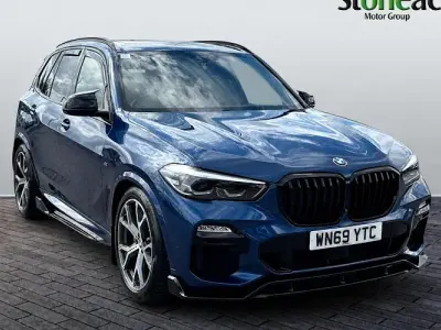 Used BMW X5 M Sport 394 HP (289 kW) 2022 Blue SUV