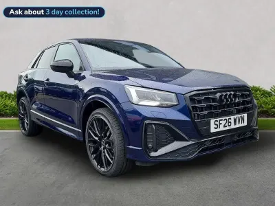 Used Audi Q2 Black Edition 150 HP (110 kW) 2026 Blue SUV