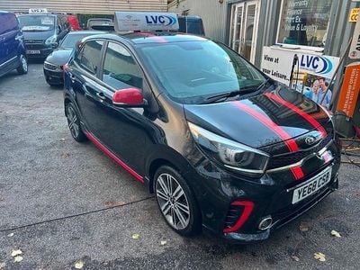 Black Used 2018 Kia Picanto GT-Line Hatchback | £7,884 (Fair price)