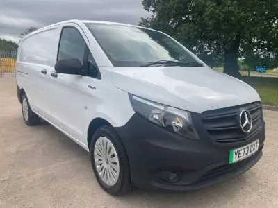 Used Mercedes e-Vito Progressive 85 kW (116 HP) 2023 White Van