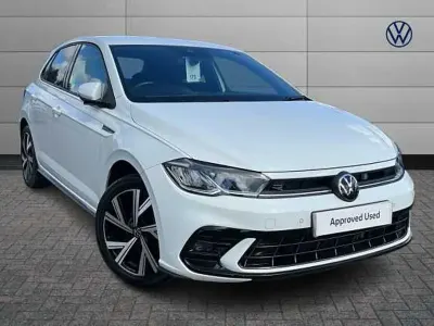 Used VW Polo R-line 115 HP (84 kW) 2024 White Hatchback