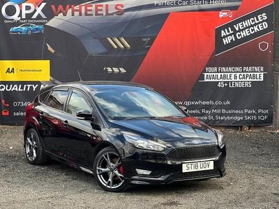Used Ford Focus ST-Line X 140 HP (102 kW) 2018 Black Hatchback