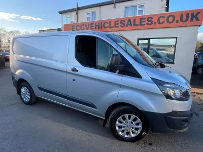 Used Ford Transit Custom 100 HP (73 kW) 2015 Silver Van