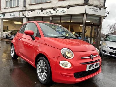 Used Fiat 500 Pop Star 69 HP (50 kW) 2016 Orange Hatchback