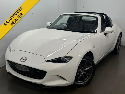 Used Mazda MX5 Inclusive 160 HP (117 kW) 2017 White Cabriolet