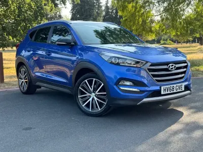 Used Hyundai Tucson GO! 177 HP (130 kW) 2018 Blue SUV