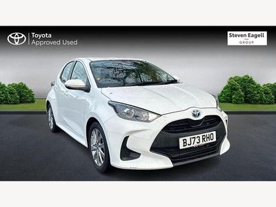 White Used 2023 Toyota Yaris Hybrid Hatchback | £20,320 (Fair price)