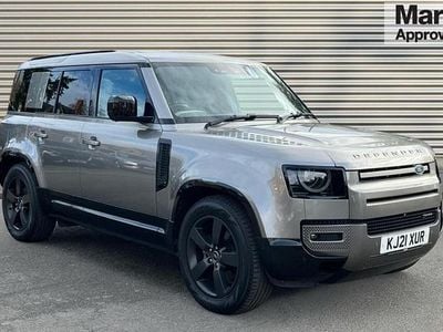 Silver Used 2021 Land Rover Defender HSE Dynamic Estate | £54,998 (Fair price)