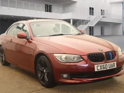 Used BMW 320 Cabriolet 184 HP (135 kW) 2010 Red Cabriolet