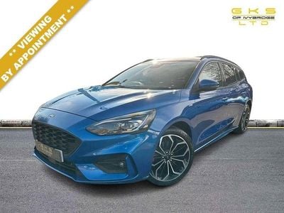 Used Ford Focus ST-Line X 150 HP (110 kW) 2020 Blue Estate