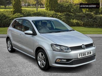 Used VW Polo Match 90 HP (66 kW) 2017 Silver Hatchback