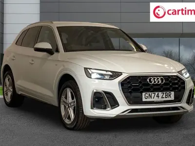 Used Audi Q5 S-Line 268 HP (197 kW) 2024 White SUV