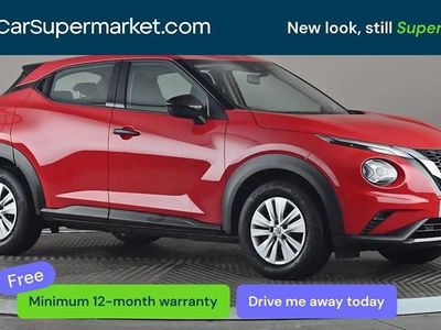 Used Nissan Juke Visia 114 HP (83 kW) 2022 Red SUV