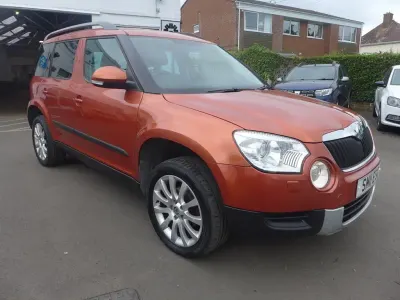 Used Skoda Yeti Elegance 105 HP (77 kW) 2011 Orange SUV