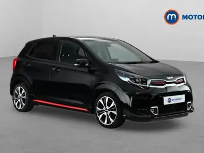 Used Kia Picanto GT-Line 67 HP (49 kW) 2024 Black Hatchback