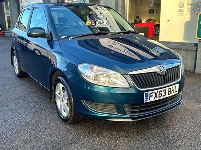 Blue Used 2013 Skoda Fabia SE Hatchback | £5,495 (A bit pricey)