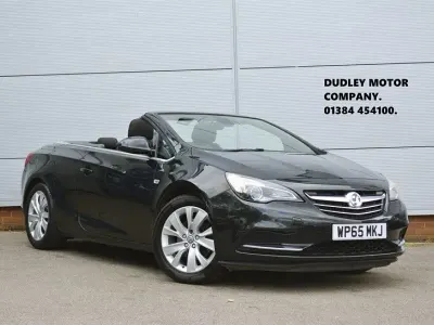 Used Vauxhall Cascada S 165 HP (121 kW) 2016 Black Cabriolet