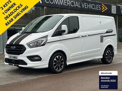 Used Ford Transit Custom Sport 185 HP (136 kW) 2021 White Van