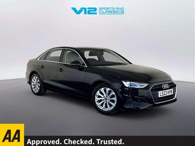 Begagnad Audi A4 Advanced 150 HK (110 kW) 2023 Svart Sedan