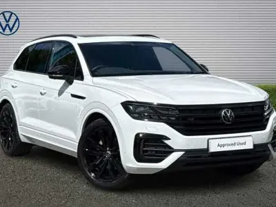 Used VW Touareg Black Edition 286 HP (210 kW) 2023 White SUV