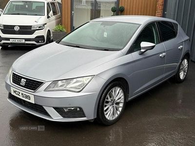 Used Seat Leon SE Dynamic 115 HP (84 kW) 2019 Silver Hatchback