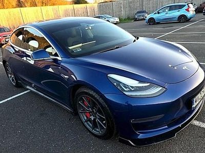 Blue Used 2020 Tesla Model 3 Long Range AWD Sedan | £14,490 (Good price)