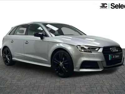 Used Audi A3 S-Line 150 HP (110 kW) 2017 Silver Hatchback