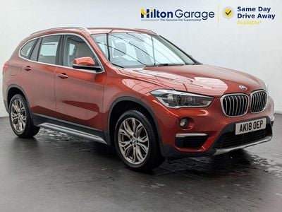 Used BMW X1 xLine 140 HP (102 kW) 2018 Orange SUV