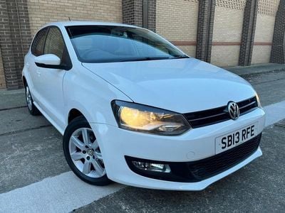 Used VW Polo Match 60 HP (44 kW) 2013 White Hatchback