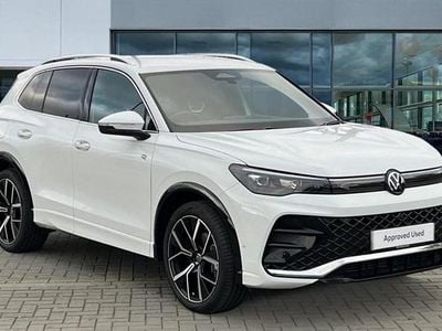 White Used 2025 VW Tiguan R-line SUV | £34,849 (Expensive)