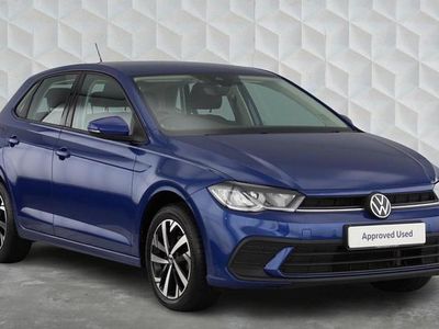 Used VW Polo Life 95 HP (69 kW) 2023 Blue Hatchback