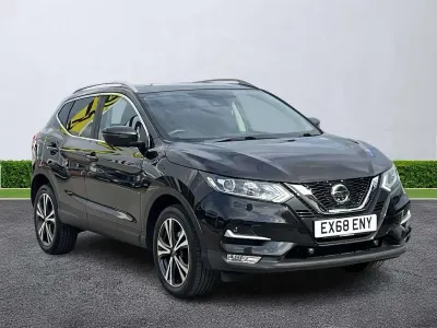 Used Nissan Qashqai N-Connecta 2018 Black SUV